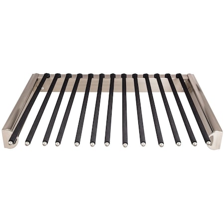 Hardware Resources Satin Nickel 24" Wide Pant Rack PPR-2414-SN